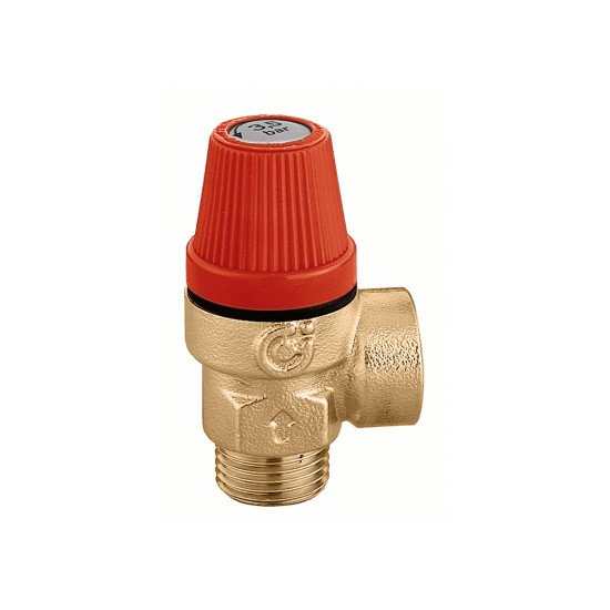 Ventil sigurnosni 1/2 M/F 2,5 bara CALEFFI